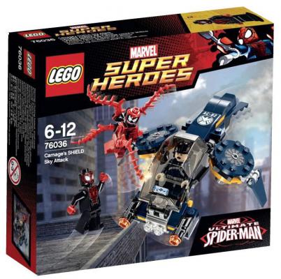 Конструктор Lego Super Heroes: Воздушная атака Карнажа 97 элементов 76036