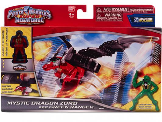 Игровой набор Power Rangers Зорд и фигурки рейнджера 3 предмета 38081