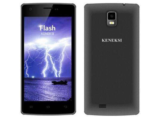 Смартфон KENEKSI Flash черный 4.7" 4 Гб Wi-Fi GPS 3G