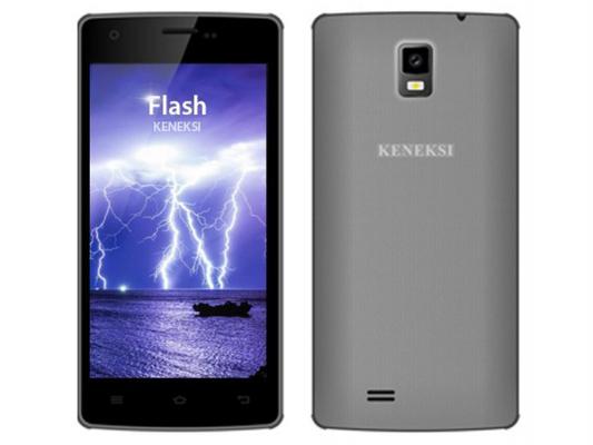 Смартфон KENEKSI Flash серый 4.7" 4 Гб Wi-Fi GPS 3G