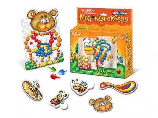 Мозайка Toys Union Цветные сказки Медовая сказка 105 элементов 00-023