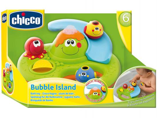 Интерактивная игрушка Chicco Остров с пузырьками до 1 года разноцветный 70106