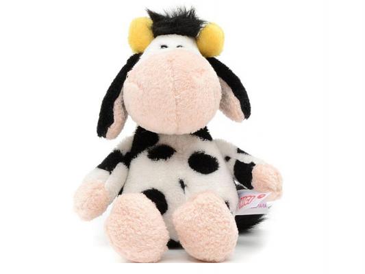 Мягкая игрушка корова Nici сидячая текстиль белый 25 см 36828