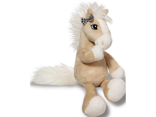 Мягкая игрушка лошадь Nici Даймонд плюш бежевый 15 см 37845