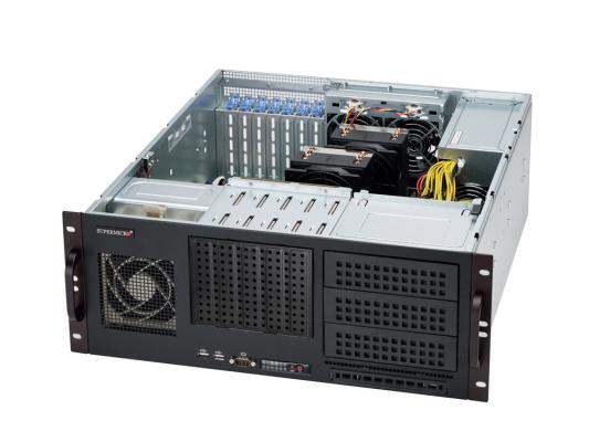 Серверный корпус Supermicro CSE-842I-500B 4U ATX 5x3.5'' 500Вт черный