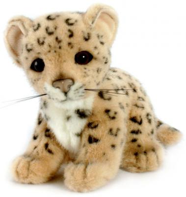 Мягкая игрушка Hansa Детеныш леопарда искусственный мех разноцветный 18 см 3423