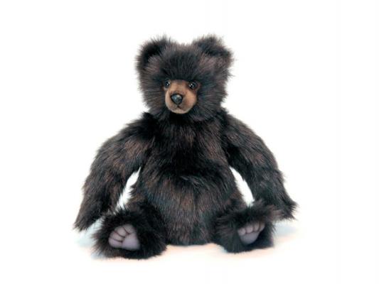 Мягкая игрушка медведь Hansa Бурый искусственный мех коричневый 36 см 6369