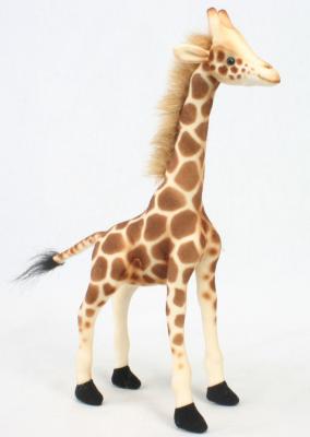 Мягкая игрушка жираф Hansa 3731 искусственный мех бежевый 27 см