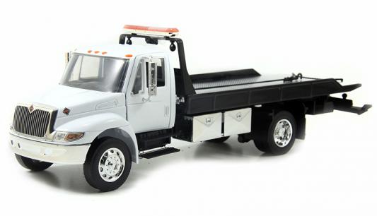 Автомобиль Jada Toys International Flat Bed Tow Truck Durastar 1:24 белый 92351