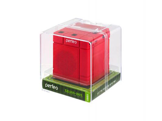 Портативная акустика Perfeo Xbass-Box PF-XBBX красный