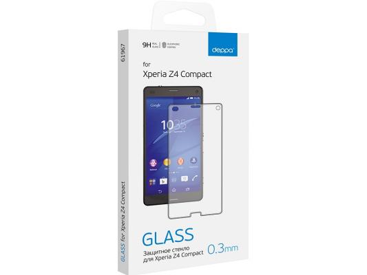 Защитное стекло и пленка Deppa для Sony Xperia Z4\\Z3 Compact 0.3 мм прозрачное 61967