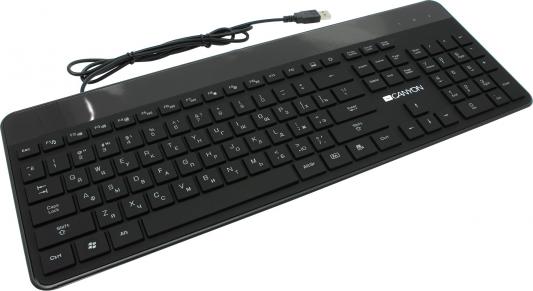 Клавиатура Canyon CNS-HKB5RU USB черный