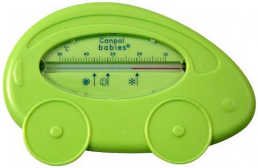 Термометр для воды Canpol без ртути Машинка зеленый