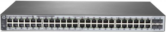 Купить Коммутаторы Ethernet   Коммутатор HP 1820-48G-PoE+ управляемый 48 портов 10/100/1000Mbps 4хSFP J9984A