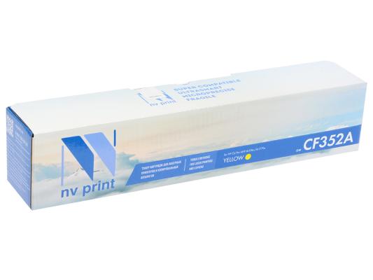 Картридж NV-Print CF352A для HP Color LaserJet Pro MFP M176n Color LaserJet Pro MFP M177fw 1000 Желтый