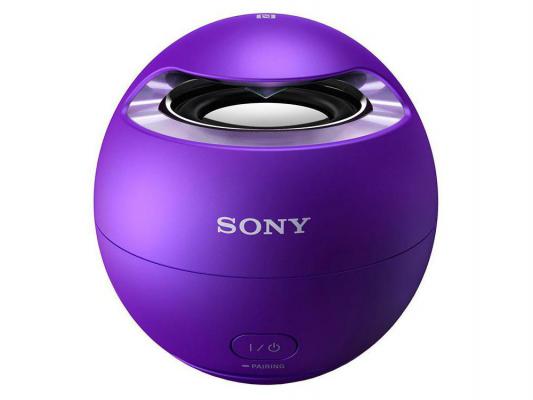 Портативная акустика Sony SRS-X1V bluetooth 5Вт фиолетовый