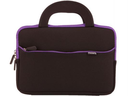Чехол-сумка Turbo для планшетов 10" и 9.7" черно-фиолетовый