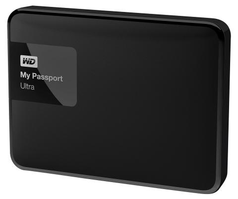 Внешний жесткий диск 2.5" USB3.0 500Gb Western Digital My Passport Ultra WDBBRL5000ABK-EEUE черный