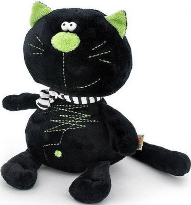 Мягкая игрушка кот ORANGE МС2370/40А искусственный мех синтепон черный 40 см 6938802845953