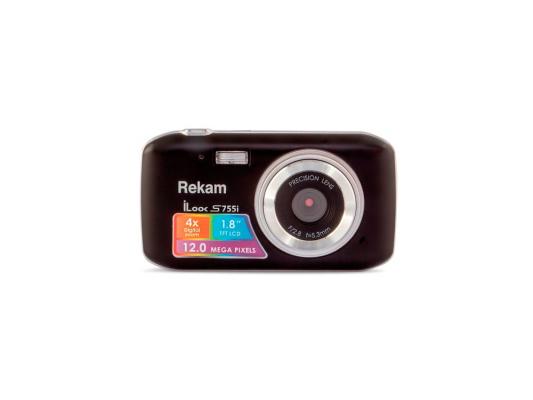 Цифровая фотокамера Rekam iLook S755i 12 Mpx 1.8" LCD черный