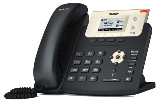 Телефон IP Yealink SIP-T21 E2 2 SIP-аккаунта 2x10/100Mbps 2.3" LCD BLF
