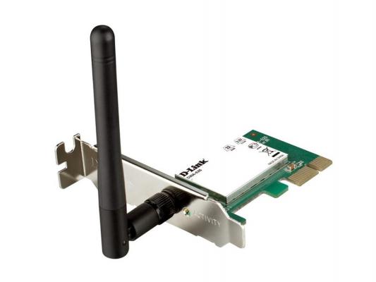 Беспроводной PCI адаптер D-Link DWA-525/10/A2B 802.11b/g/n 150Mbps WEP WPA WPA2 10шт