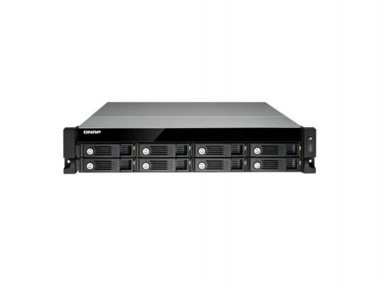 Сетевое хранилище QNAP TS-853U Celeron 2.ГГц 8x3.5/2.5"HDD hot swap RAID 0/1/5/6/10 2xGbLAN 5xUSB 1xHDMI Rack Mount