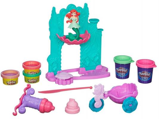 Набор для творчества Play-Doh Замок и Карета Ариэль от 3 лет A7396