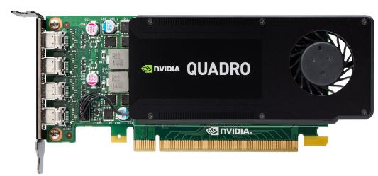 Видеокарта PNY Quadro K1200 NVIDIA Quadro K1200 (VCQK1200DVIBLK-1) PCI-E 4096Mb 128 Bit OEM