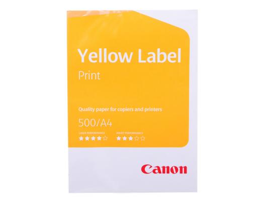 Офисная бумага Canon Yellow Label Print А4  80гр/м2, 500л. класс "C", кратно 5 шт.