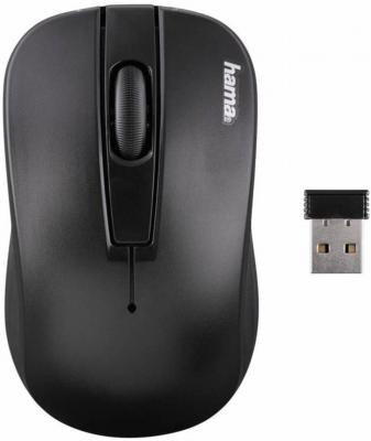 Мышь беспроводная HAMA AM-7700 чёрный USB 134915