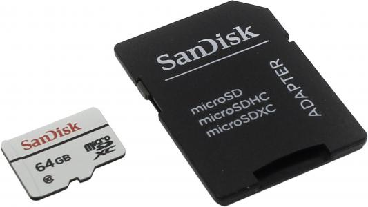   Micro SDXC 64Gb Class 10 Sandisk +  SDSDQQ-064G-G46A - SanDisk <br>: SanDisk, : microSDHC, : 64,  ():  10<br>