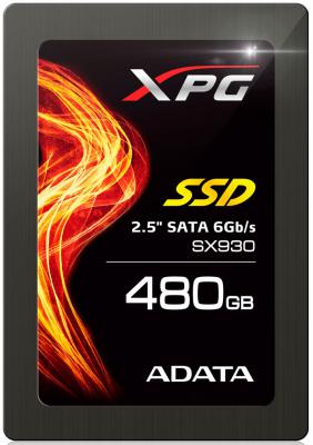Твердотельный накопитель SSD 2.5" 480GB A-Data SX930 Read 540Mb/s Write 420Mb/s SATAIII ASX930SS3-480GM-C