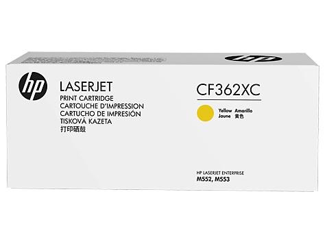 Картридж HP CF362XC для LaserJet Enterprise M552 М553 желтый