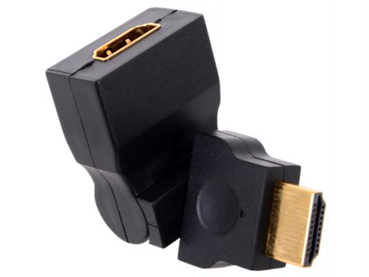 Переходник HDMI Gembird Rotate180 черный