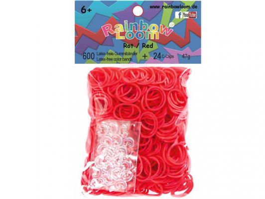 Резинки для плетения Rainbow Loom гелевые Красный 0566 от 6 лет 600 шт B0024