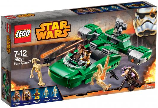 Конструктор Lego Star Wars Флэш-спидер 312 элементов 75091