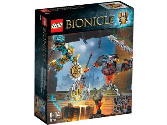 Конструктор Lego Биониклы Создатель Масок против Стального Черепа 171 элемент 70795