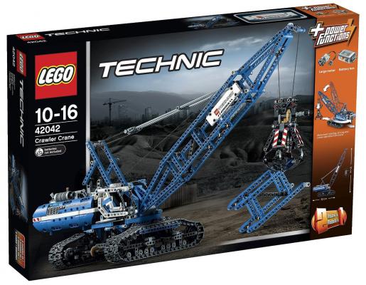 Конструктор Lego Technic Гусеничный кран 1401 элемент 42042