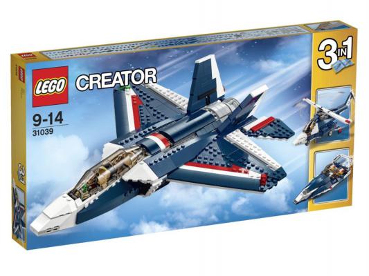 Конструктор Lego Криэйтор Синий реактивный самолет 608 элементов 31039