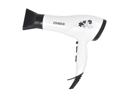 Фен Zimber ZM-10398 белый чёрный