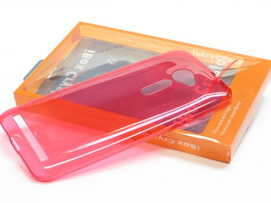 Чехол силикон iBox Crystal для  Sony Xperia C5 Ultra красный