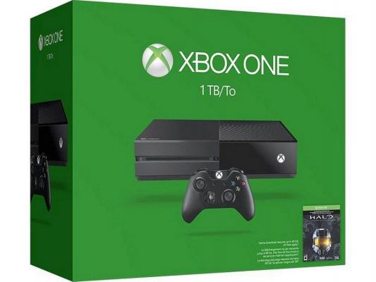 Игровая приставка Microsoft Xbox One 1Tb черный 5C6-00061