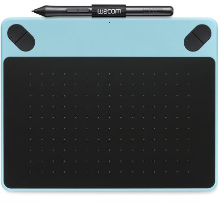 Графический планшет Wacom Intuos Comic PT S CTH-490CB-N черно-синий USB