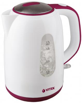 Чайник Vitek VT-7006 W 2150 Вт белый 1.7 л пластик