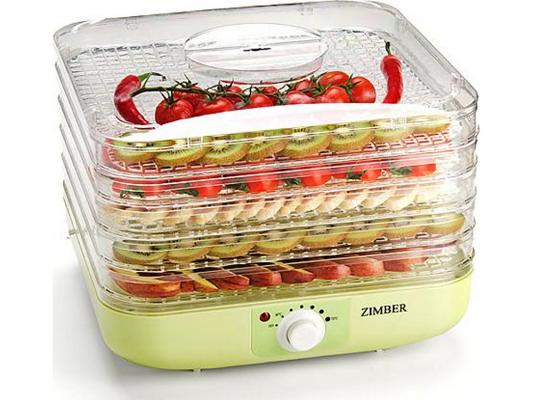 Сушка для овощей и фруктов Zimber ZM-11024 245Вт зеленый