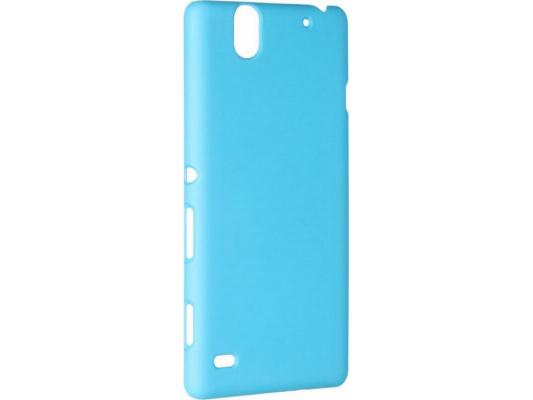 Чехол-накладка Pulsar CLIPCASE PC Soft-Touch для Sony C4 (синяя)