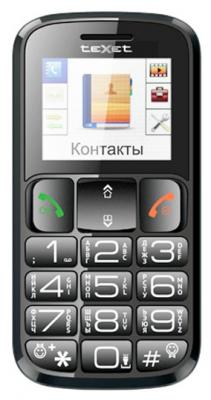 Мобильный телефон Texet TM-B116 черный