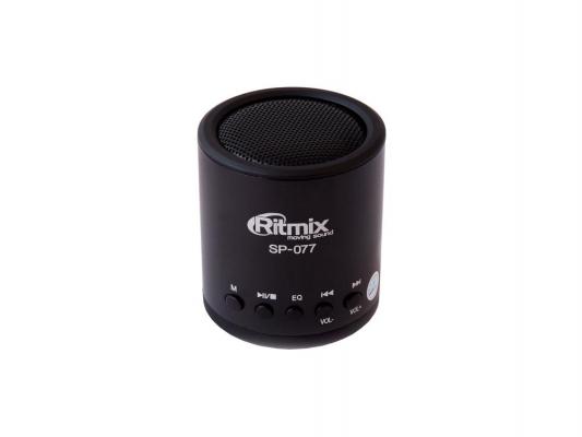 Портативная акустика Ritmix SP-077 черный
