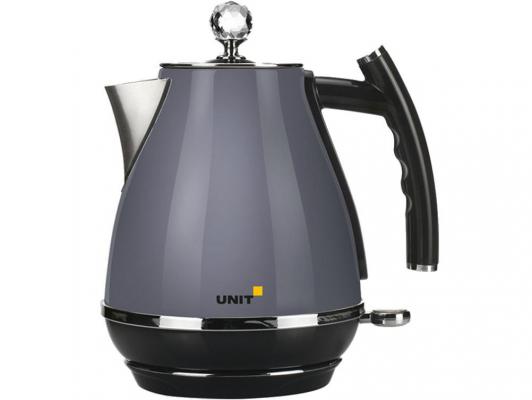Чайник Unit UEK-263 2000 Вт 1.7 л нержавеющая сталь серый